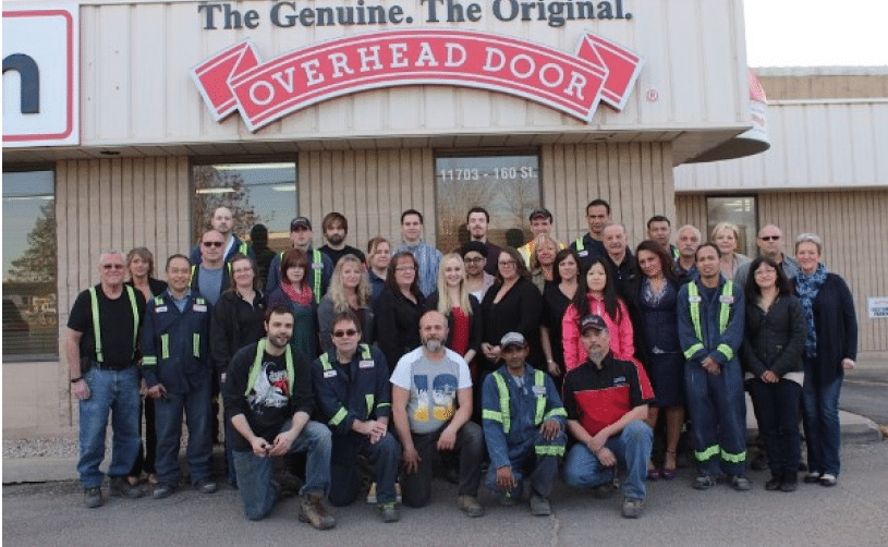 The Overhead Door Company of Edmonton hires AnswerPlus to maintain friendly, professional image after hours